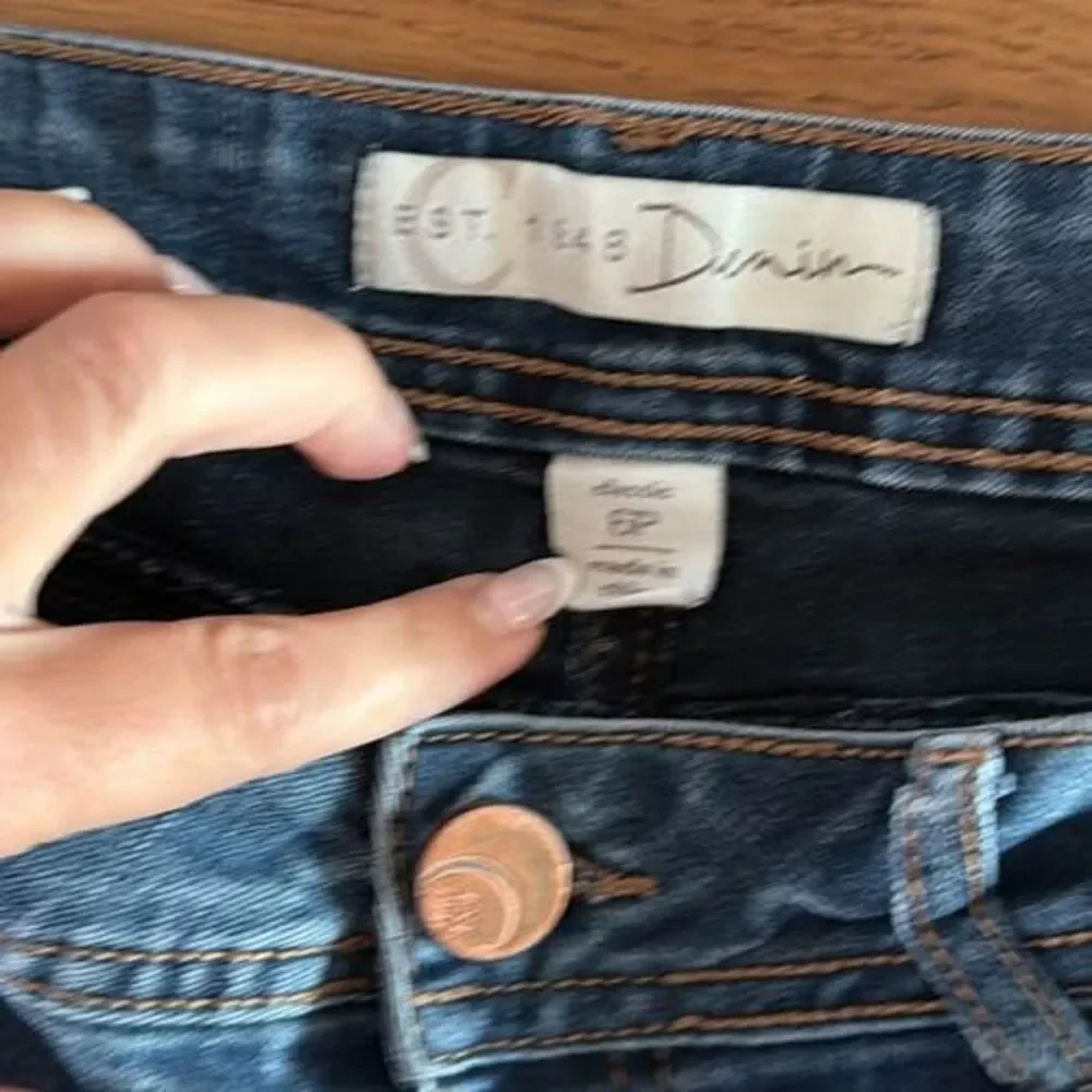 C&C Denim Women's Petite Bootcut Jeans Size 6P Blue Denim